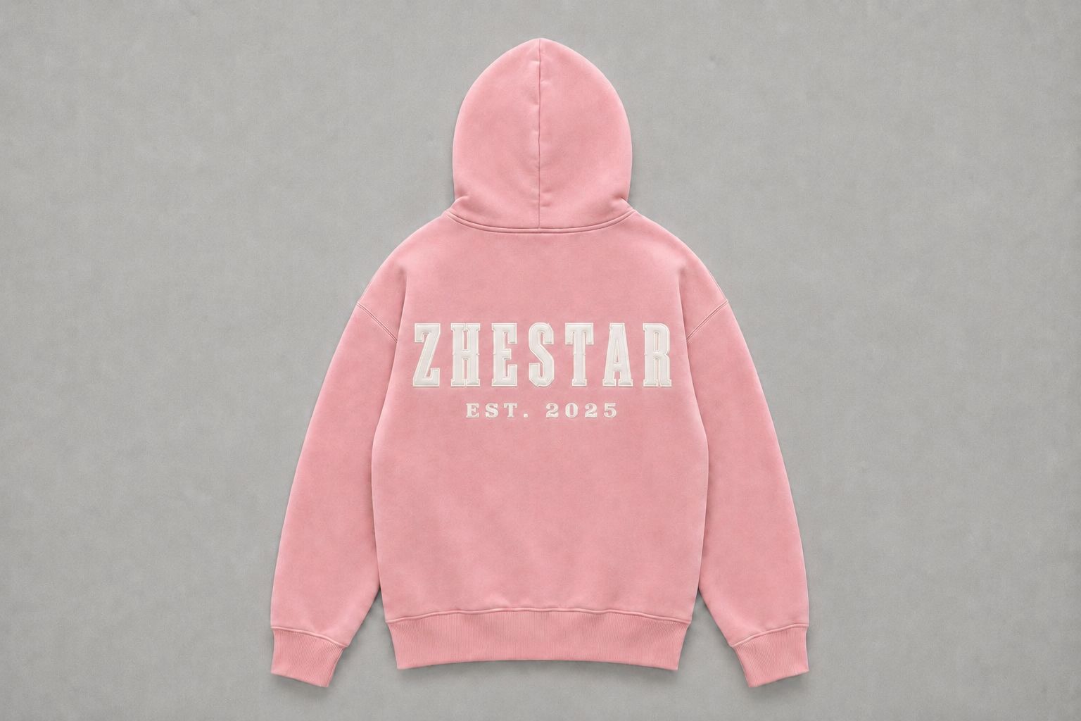 Sudadera ZHESTAR rosa — espalda